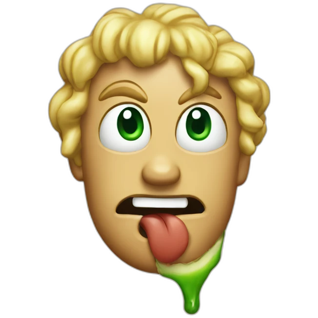 mayo splat face emoji