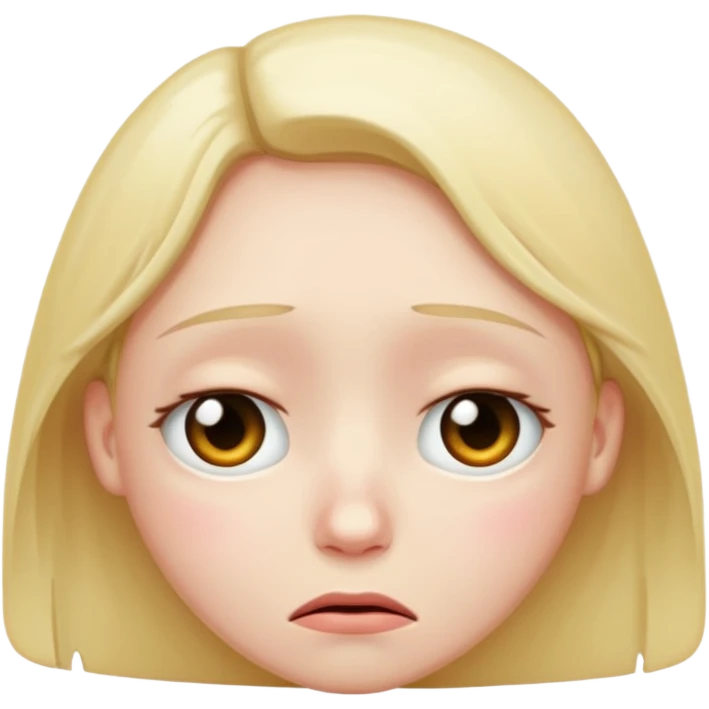 sad face emoji