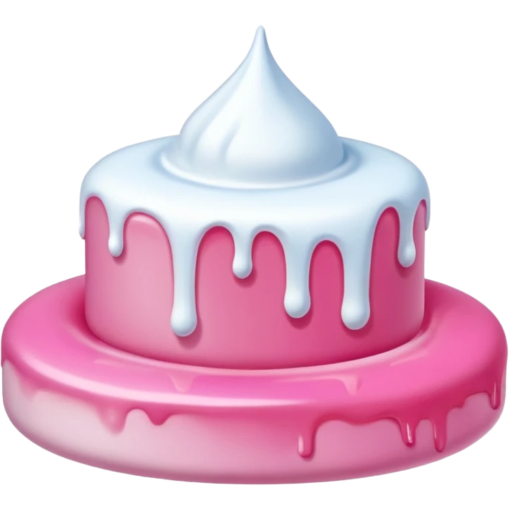 pink melting candy marshmallow renaissance landscape emoji