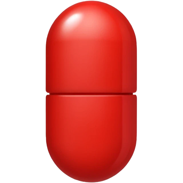 red pill emoji