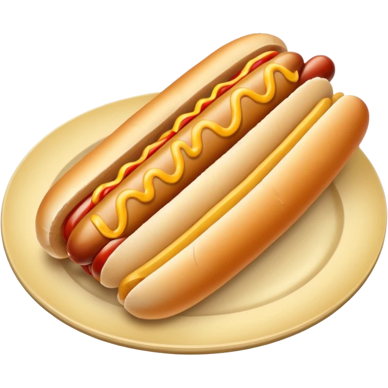 hot dog with french fries emoji