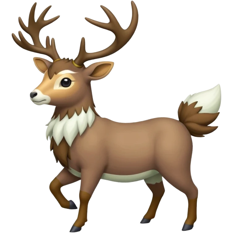 Stantler-Skiddo-Amaura-Mudbray-Sawsbuck-Virizion-fusion  emoji