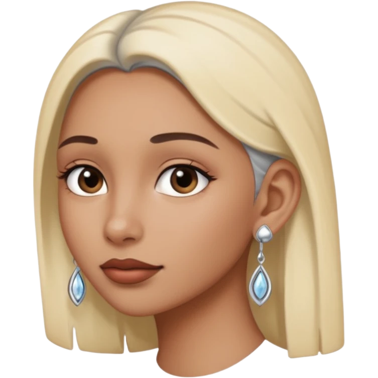 hipster earring emoji