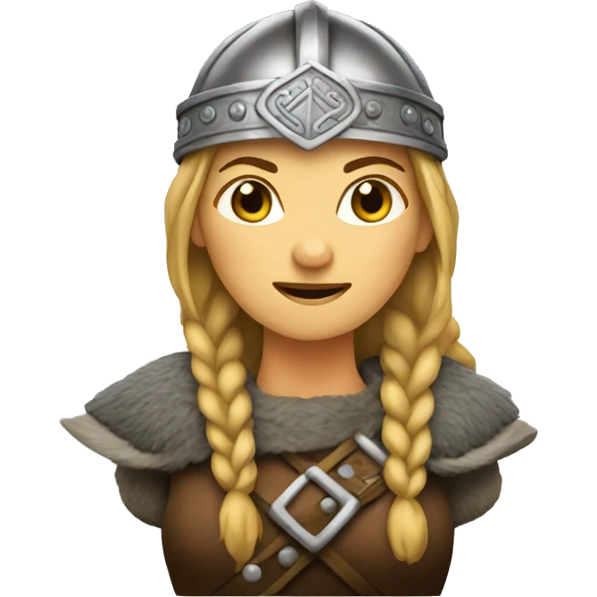Female Viking  emoji