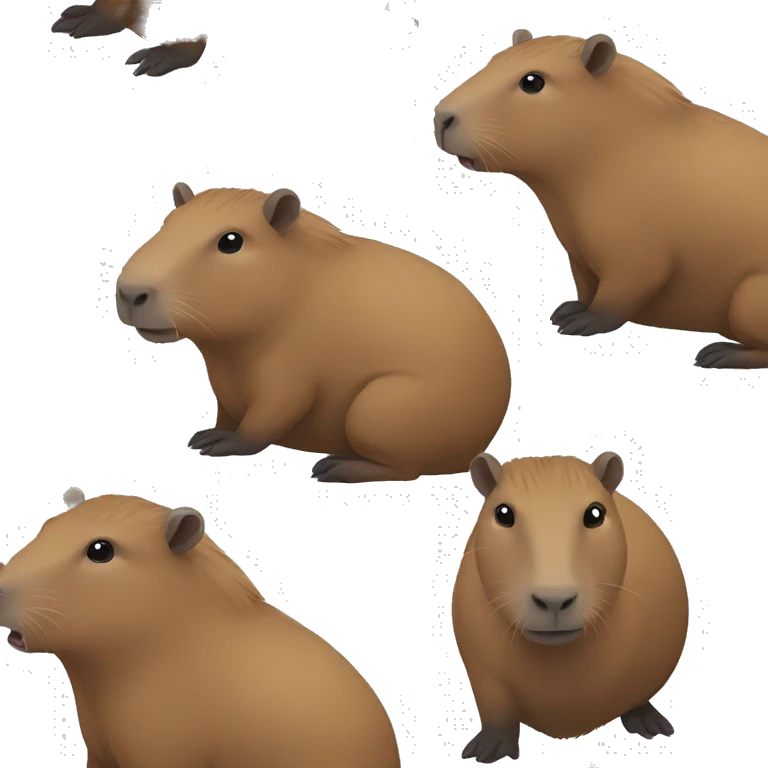 Capybara emoji