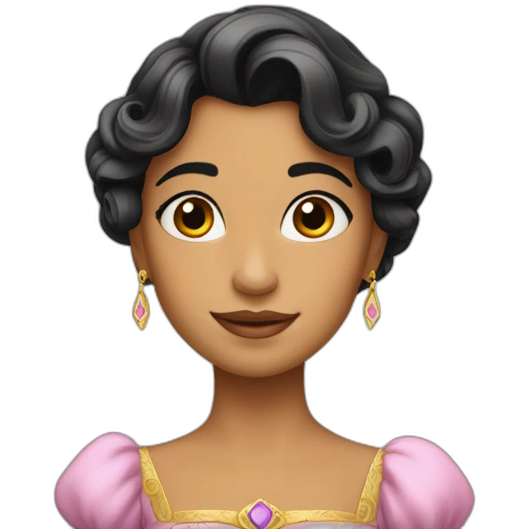 Princesa mariposa emoji