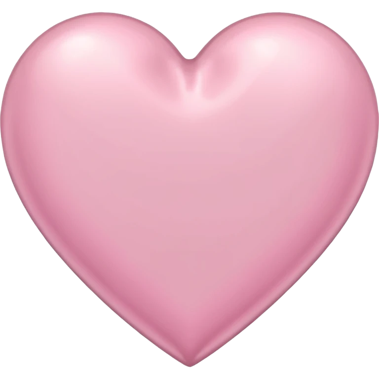 chrome hearts pastel pink heart emoji