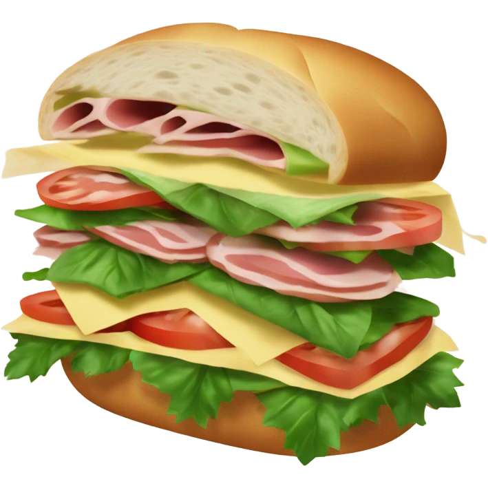 ciabatta sandwich emoji