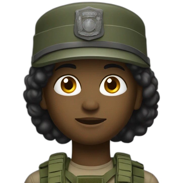 military black emoji