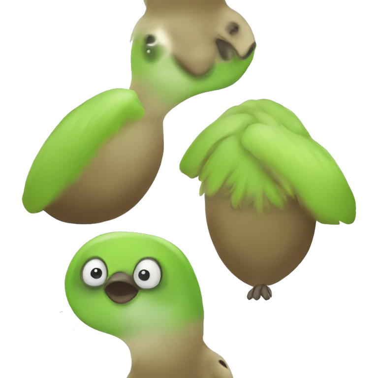 cute Kiwi bird emoji