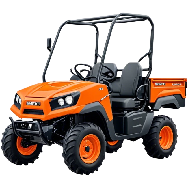 Farm Utility Vehicle (UTV) - Kubota RTV-XG850 (Model Year: 2021) (Iconic colour: Orange) emoji