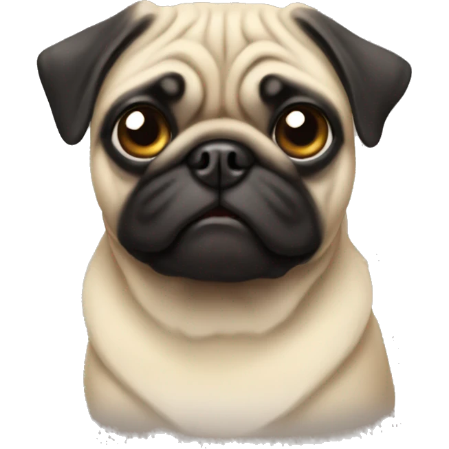 Pug emoji