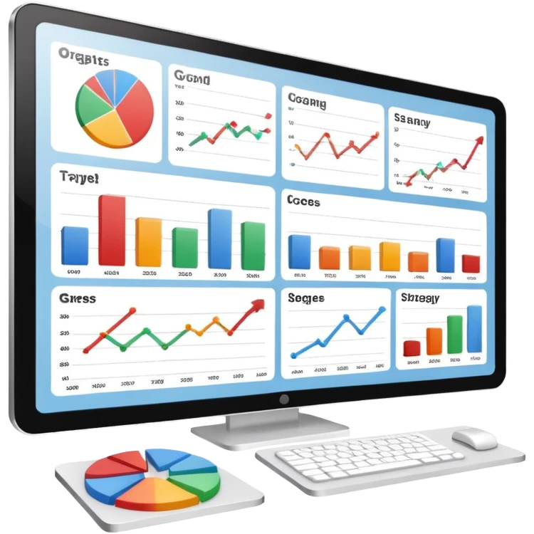business strategy bord white emoji