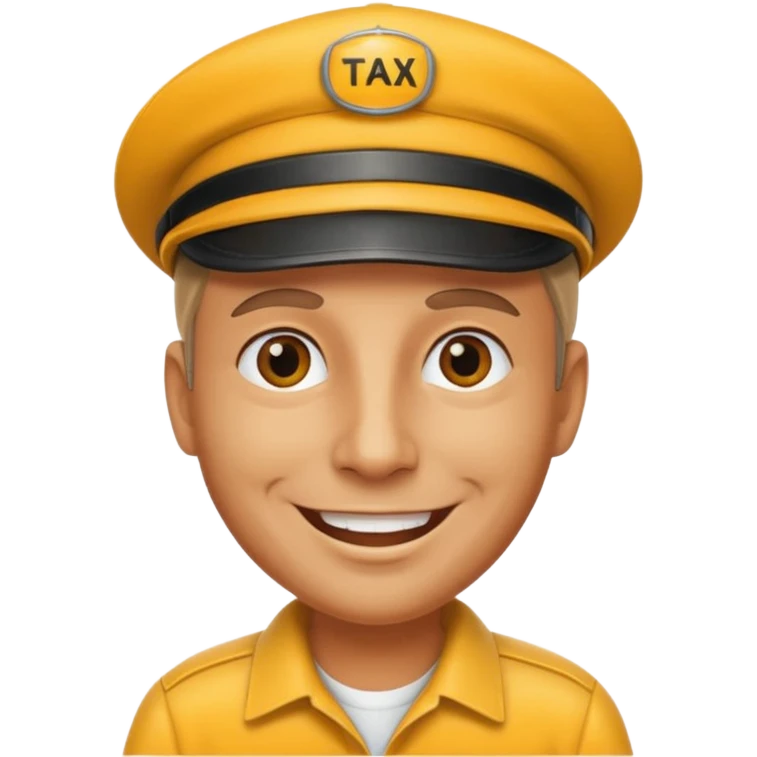 taxi driver emoji