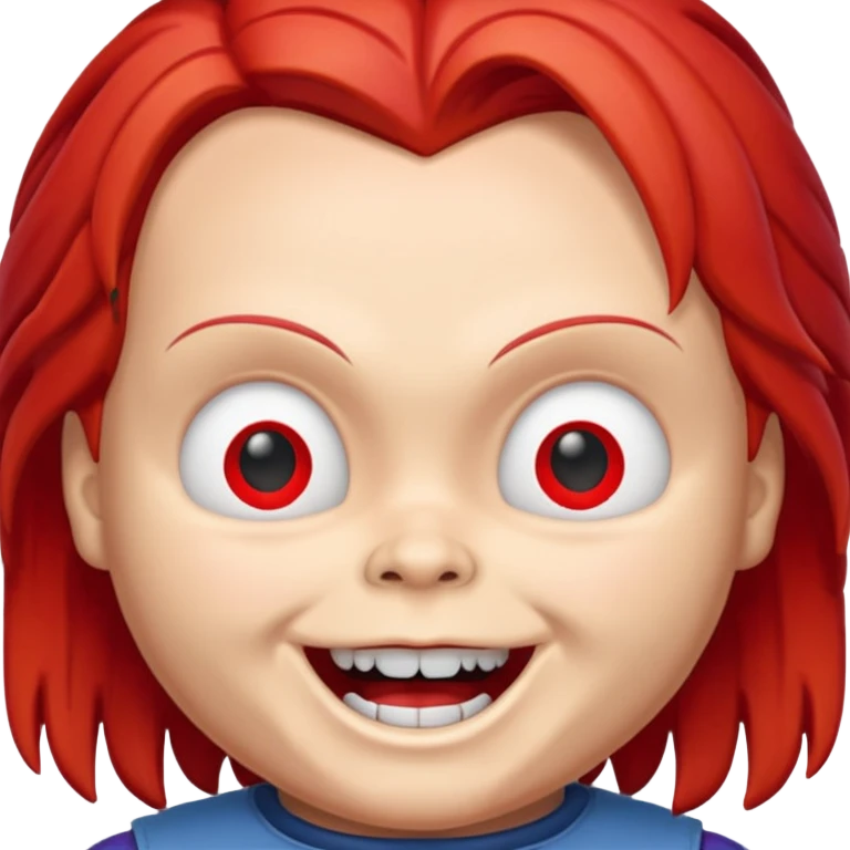 Un emojin de chuky emoji
