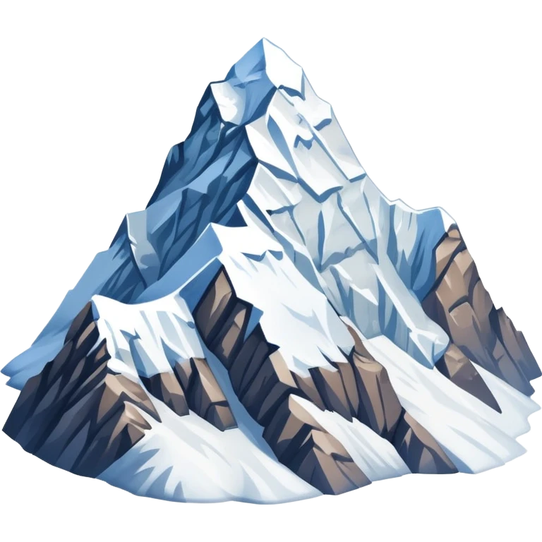 Everest mountain emoji