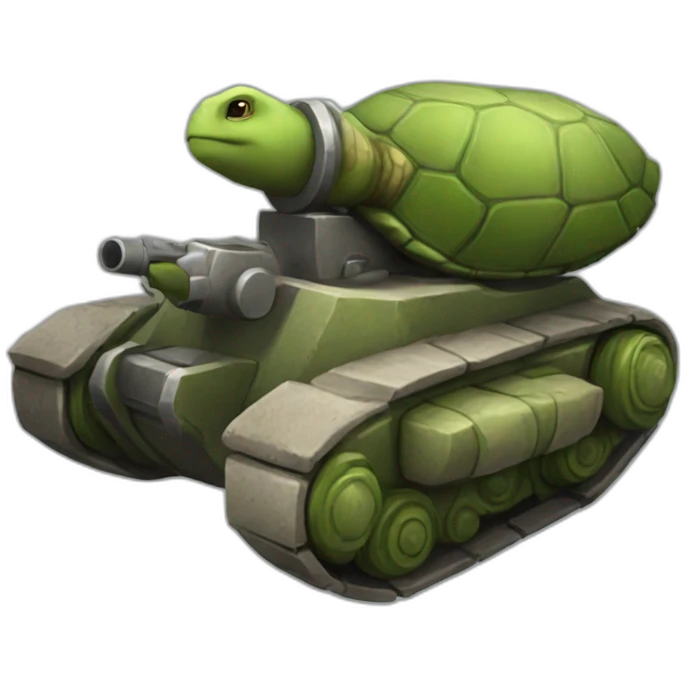 turtle cannon emoji
