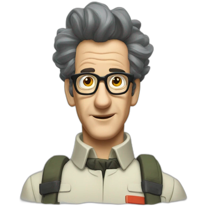 Egon Spangler ghostbusters emoji