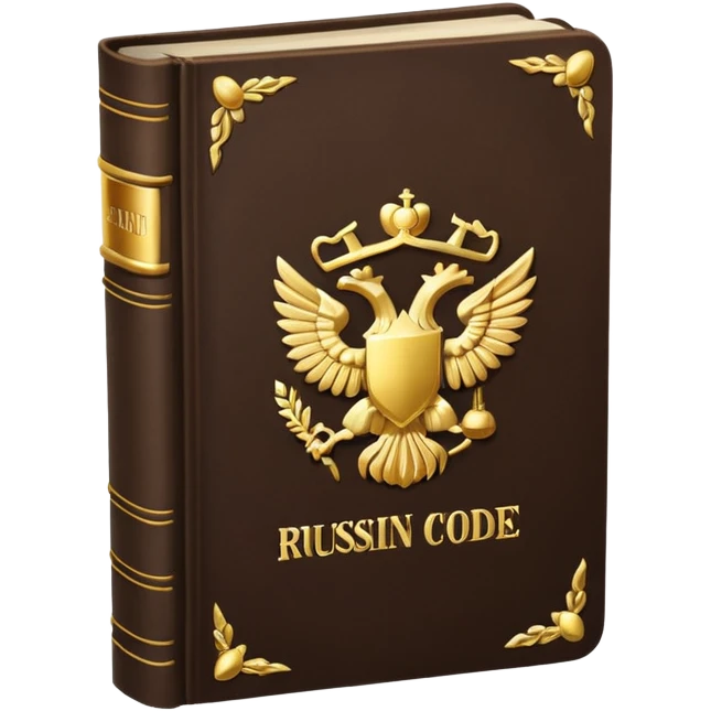 Сформируй книгу уголовного кодекса российской федерации emoji