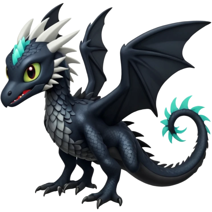 Toothless-Silvally-Fakémon-hybrid-creature (full body)  emoji