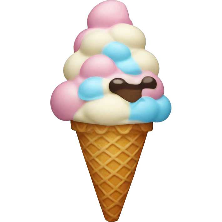 Ice cream emoji