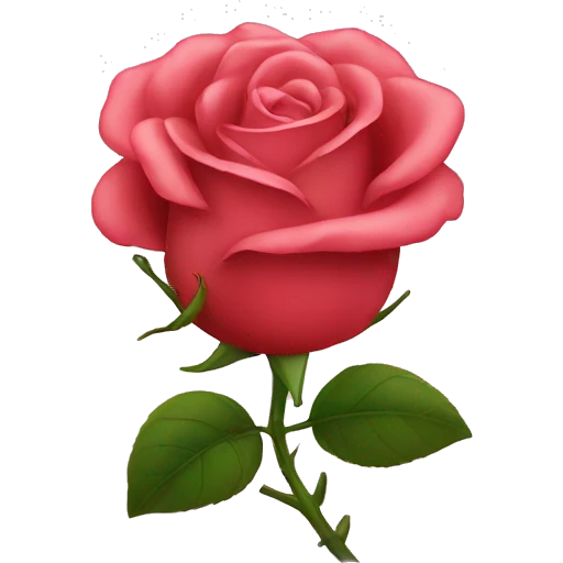 Rose inside a heart emoji