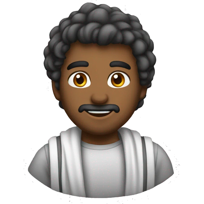 ابتسامه مع يدين على الخدود emoji