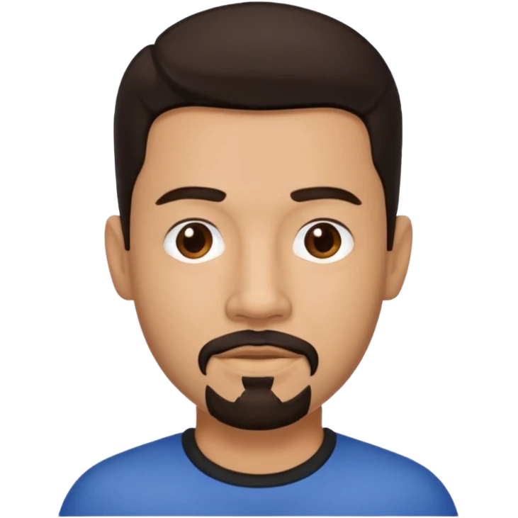 Has a un boricua con barba de chivo emoji