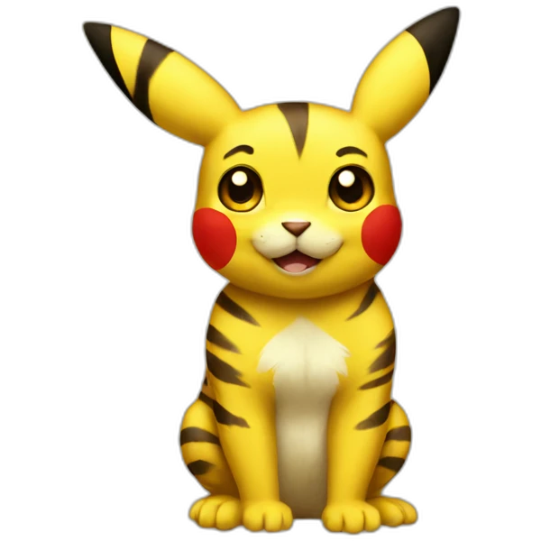 pikachu Tiger emoji