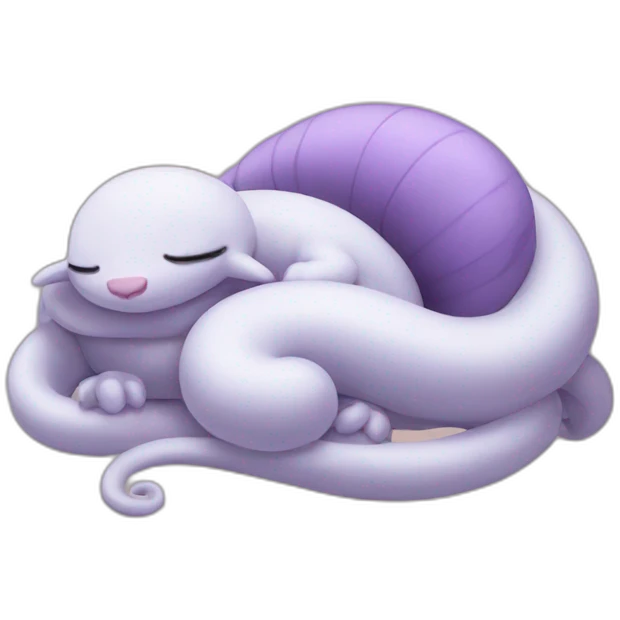 Goodra sleeping emoji