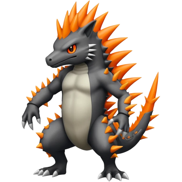 Haxorus (full body) emoji