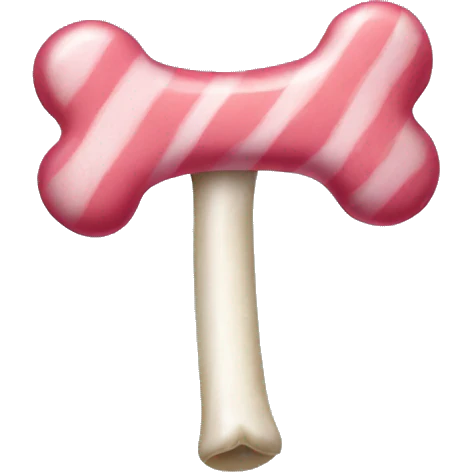 candy bone emoji