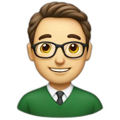 Italian, teacher, happy, great emoji