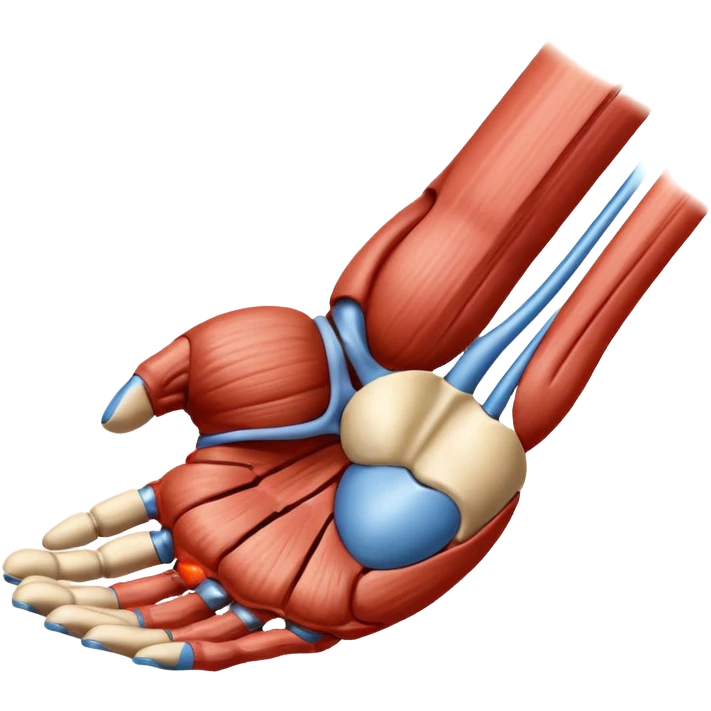 Elbow muscle anatomy emoji