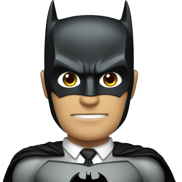 Batman comic style emoji