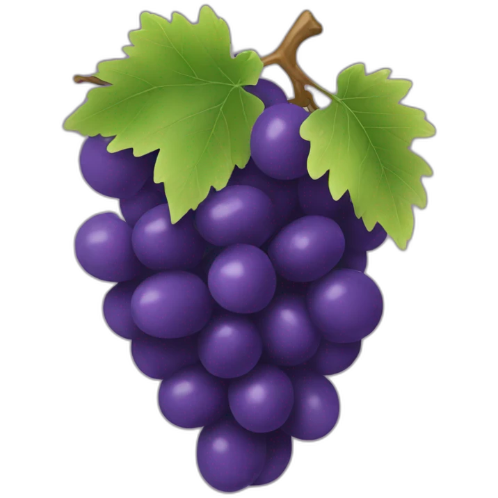 Webcam as a grape emoji