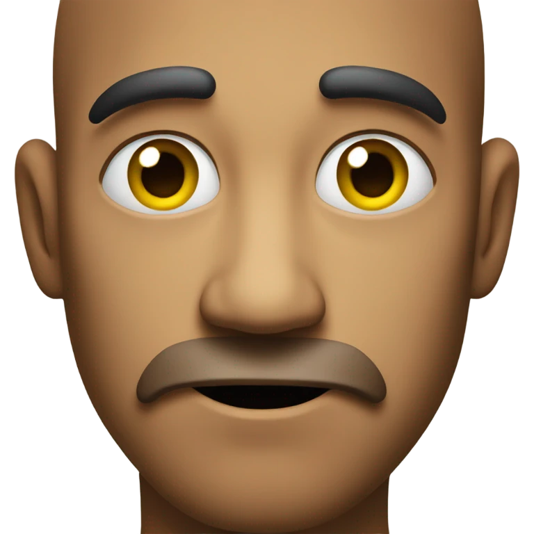 Suspicious face looking to the side emoji