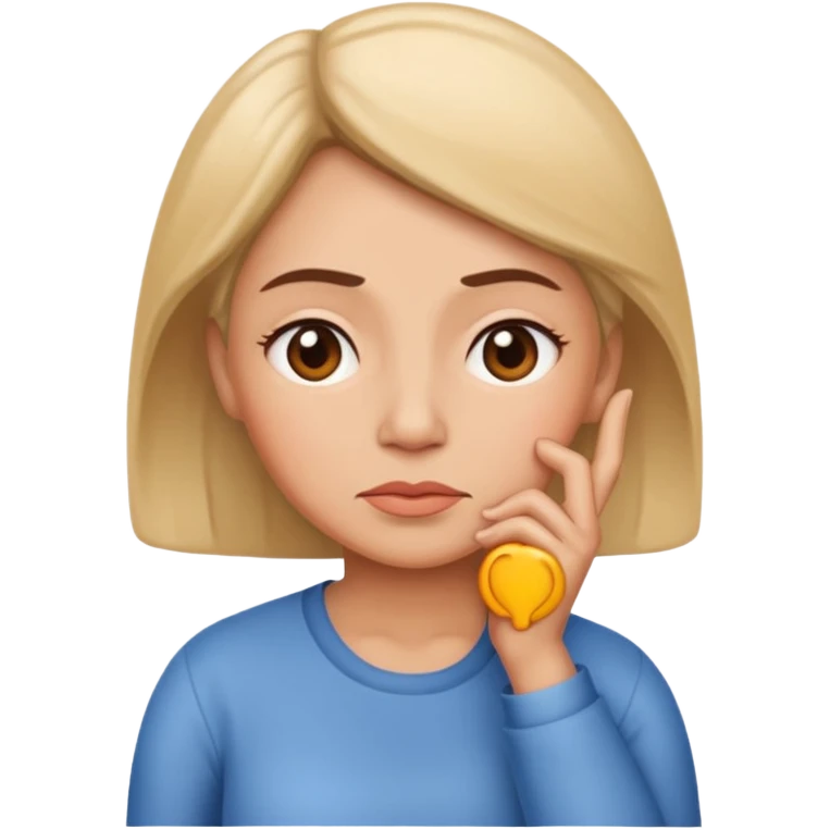 mama thinking emoji