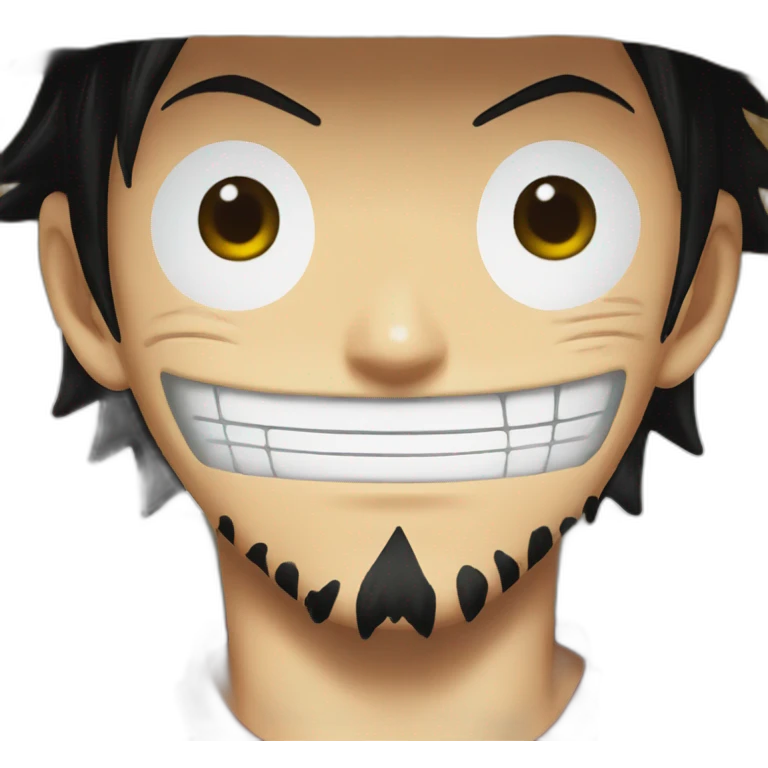 Luffy-one piece emoji