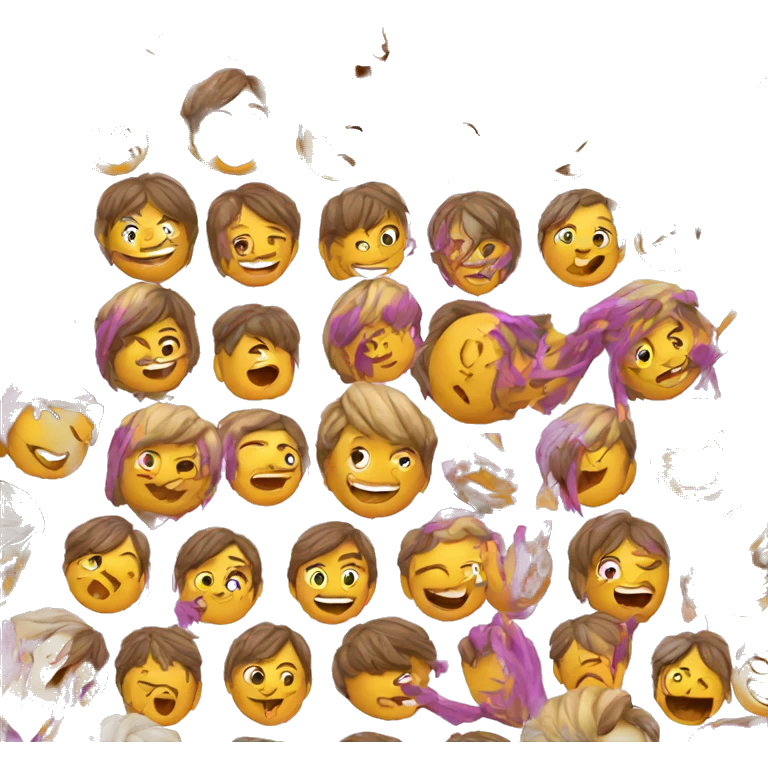 Happy holi muscles  emoji