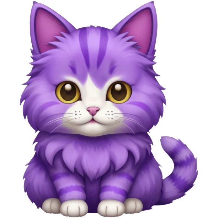 TMWTL Cat make Purple emoji