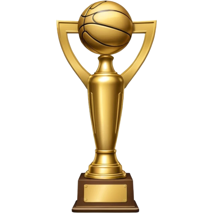NBA trophy Larry O’Brien  emoji