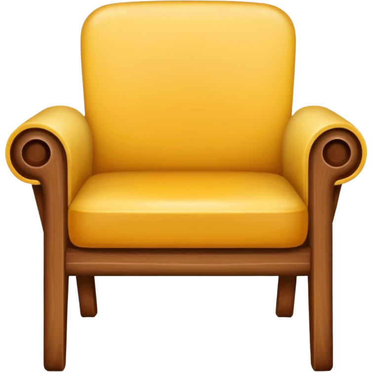 wooden chair emoji