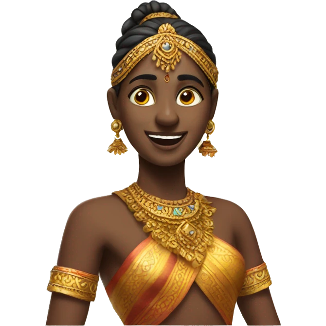 Kandian dancer emoji