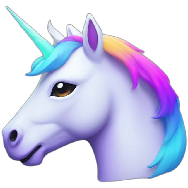GitHub neon unicorn emoji