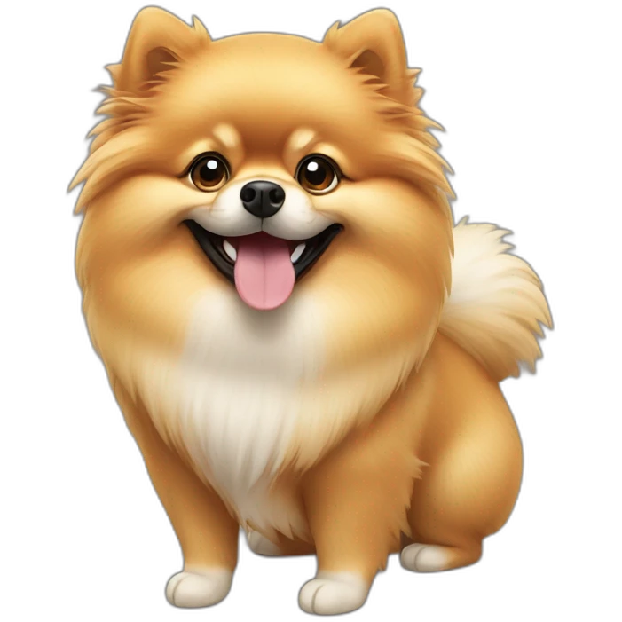happy-pomeranian emoji