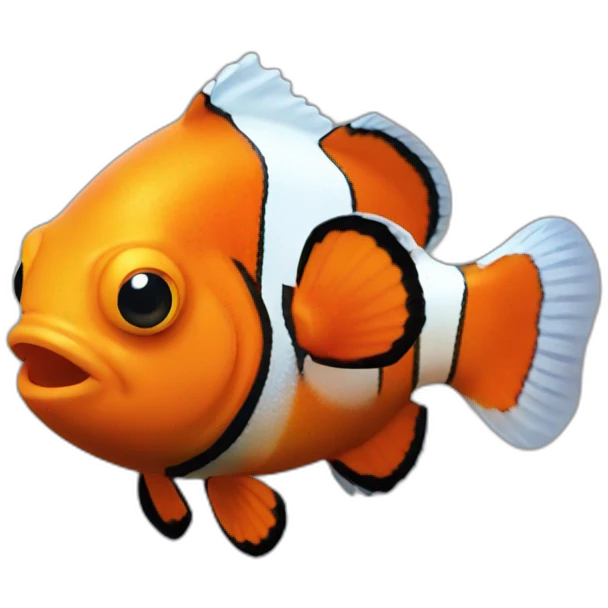 Cute little Clownfish   emoji