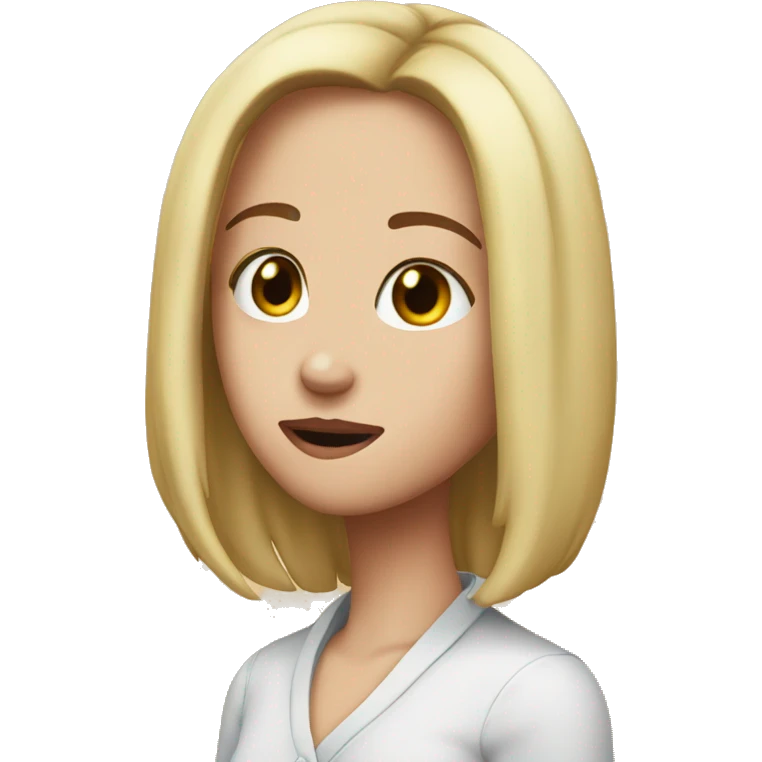 emily face heart eyes drooling  emoji