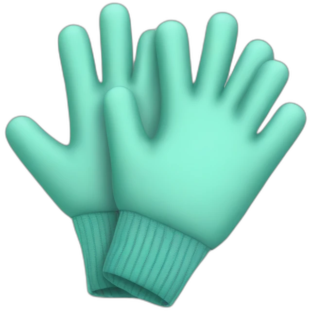 indoor gloves emoji