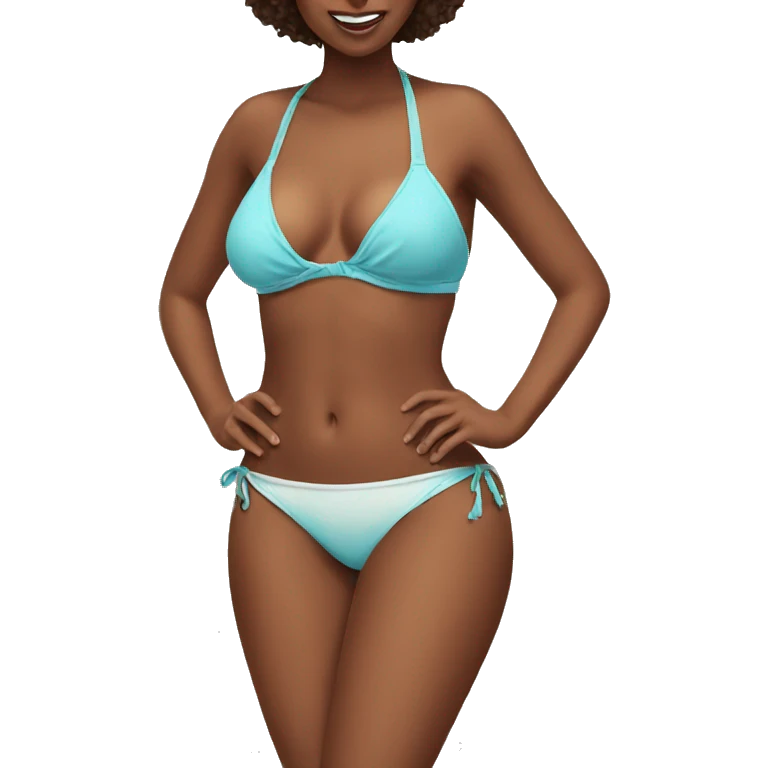  bikini emoji